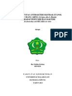 Download Ekstrak Etanol Daun Urang Aring Terhadap Pertumbuhan Bakteri Ecoli in Vitro by Wayu Setiawan SN207561408 doc pdf