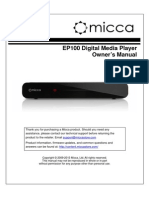 Micca EP100 Users Manual