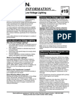 Guide to Dimming Low-Voltage Lighting
