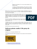 Alguns comentários à Lei de Software