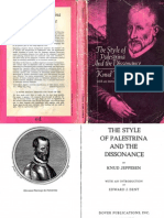 Jeppessen - The Style of Palestrina and The Dissonance