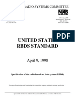 RBDS Standard