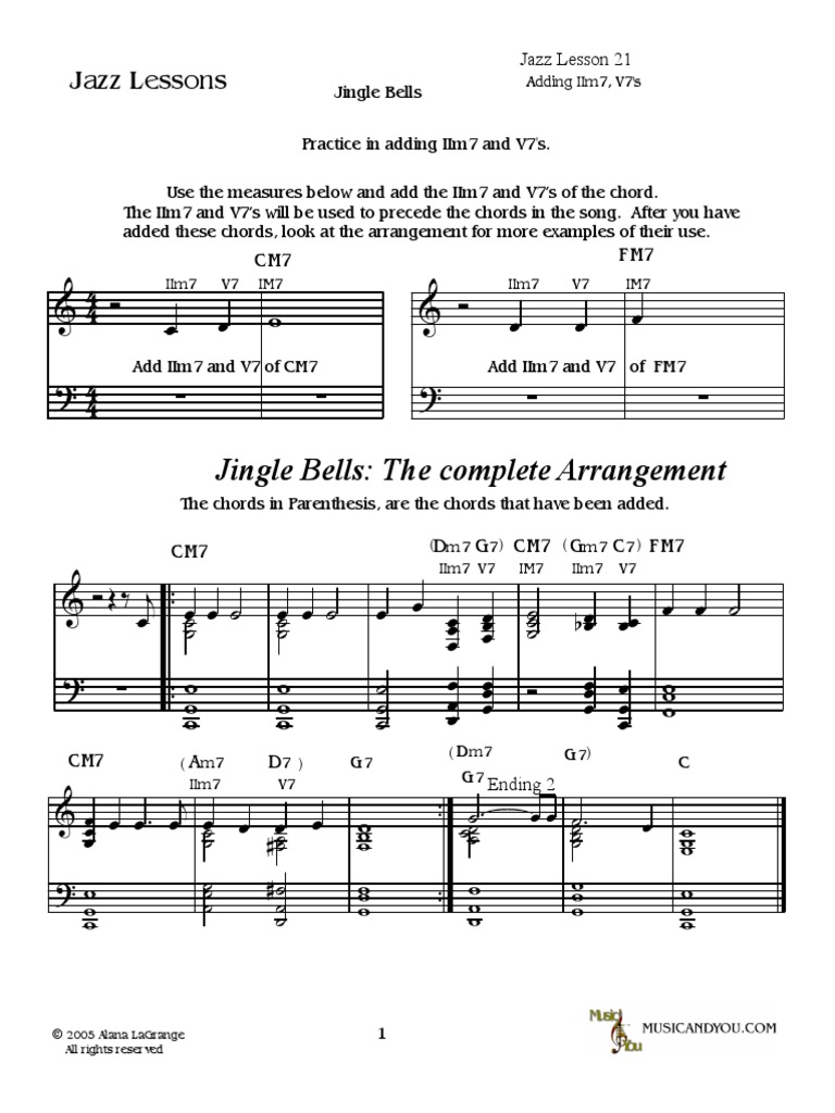 Jingle Bells JAZZ PDF