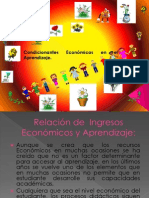 Factores económicos en el aprendizaje