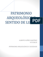 Patrimonio arqueolóxico e sentido de lugar - Alberto Núñez Martínez