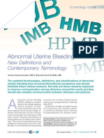 Abnormal Uterine Bleeding