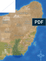 Mapa de La Leyenda de Las Arenas Ardientes