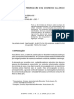 Artigo - Produtos Com Conteúdo Calórico Reduzido