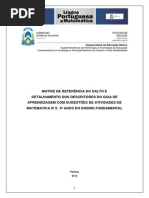 9 Ano - Guia de Aprendizagem - Matemtica - Professor