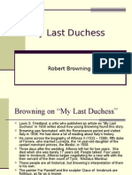 My Last Duchess