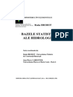 Radu Drobot-Bazele Statisce Ale Hidrologiei