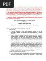 Direito Empresarial II