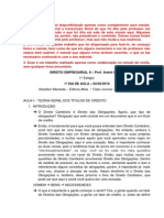 DIREITO EMPRESARIAL II - Introdução aos títulos de crédito