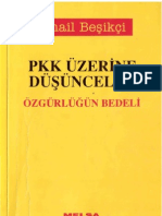 PKK Üzerine Düşünceler- İsmail Beşikçi