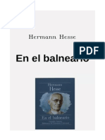 Hesse, Hermann - en El Balneario