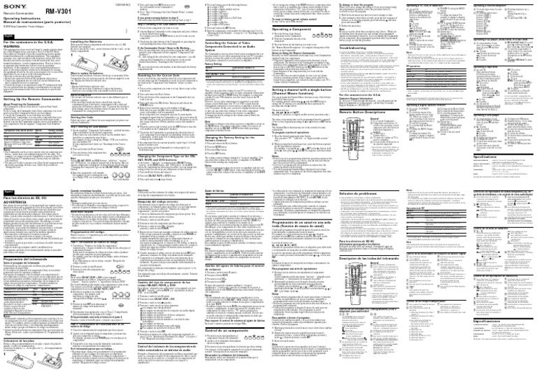 RMV301 | PDF