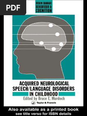 Acquired Neurol Speechlang Disords In Childhood B - 