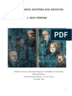 José  Reis Pereira - Uma Breve Historia dosa Batistas