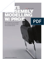 Parts &assembly Modelling W/ Pro/e