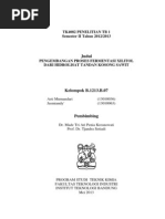 Download Pengembangan Fermentasi Xilitol dari Tandan Kosong Sawit Tinjauan Pustaka by Artimurnandari SN207624690 doc pdf