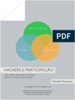 Hackers e Participação - Uma Análise de Aplicativos de Dados Públicos Do Brasil e Seus Criadores