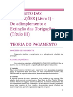 09. DO DIREITO DAS OBRIGAÇÕES - Do Adimplemento e Extinção