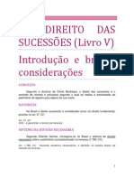 22. DO DIREITO DAS SUCESSÕES - Breve introdução