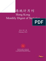 Hong Kong Monthly Digest of Statistics (February 2014)