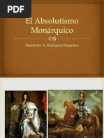 El Absolutismo Monárquico