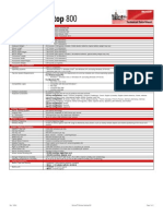 Technical Data Sheet - Wireless Desktop 800