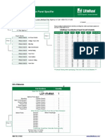 Littelfuse LCP Coordination Panel Specifier