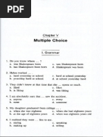 Multiple-Choice For English