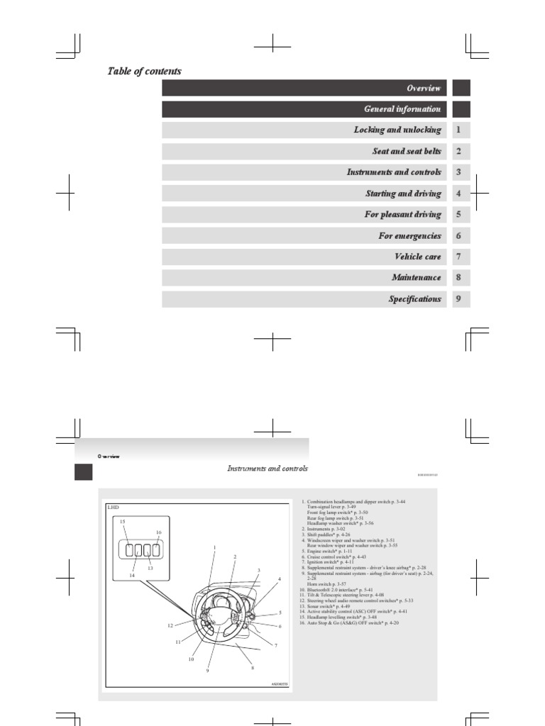 Manual mitsubishi asx