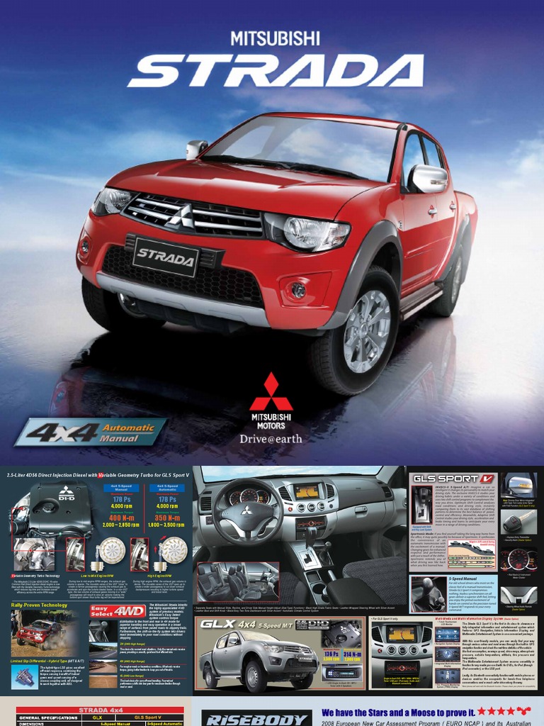 Mitsubishi Strada GLS Sport V Overview | PDF