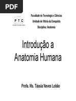 Introdução Anatomia