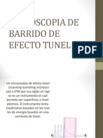 Microscopia de Barrido de Efecto Tunel