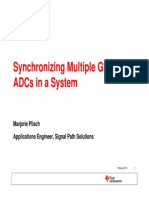 Synchronizing Multiple GSPS ADCs in a System