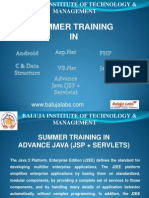 Summer Training_advance JAVA