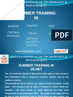 Summer Training Vb.net