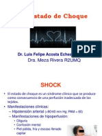 Choque: causas, clasificación y fisiopatología