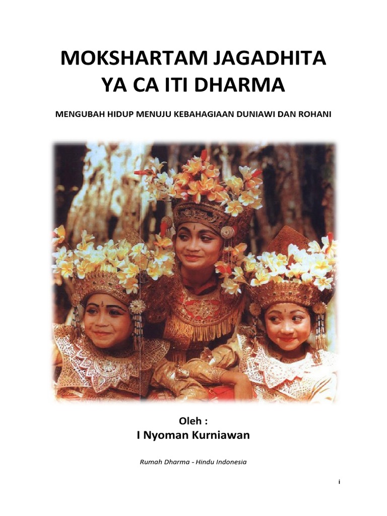 Moksartham jagadhita ya ca iti dharma