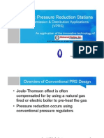Vortex Pressure Reduction Station For Natural Gas - Transmission & Distributoin