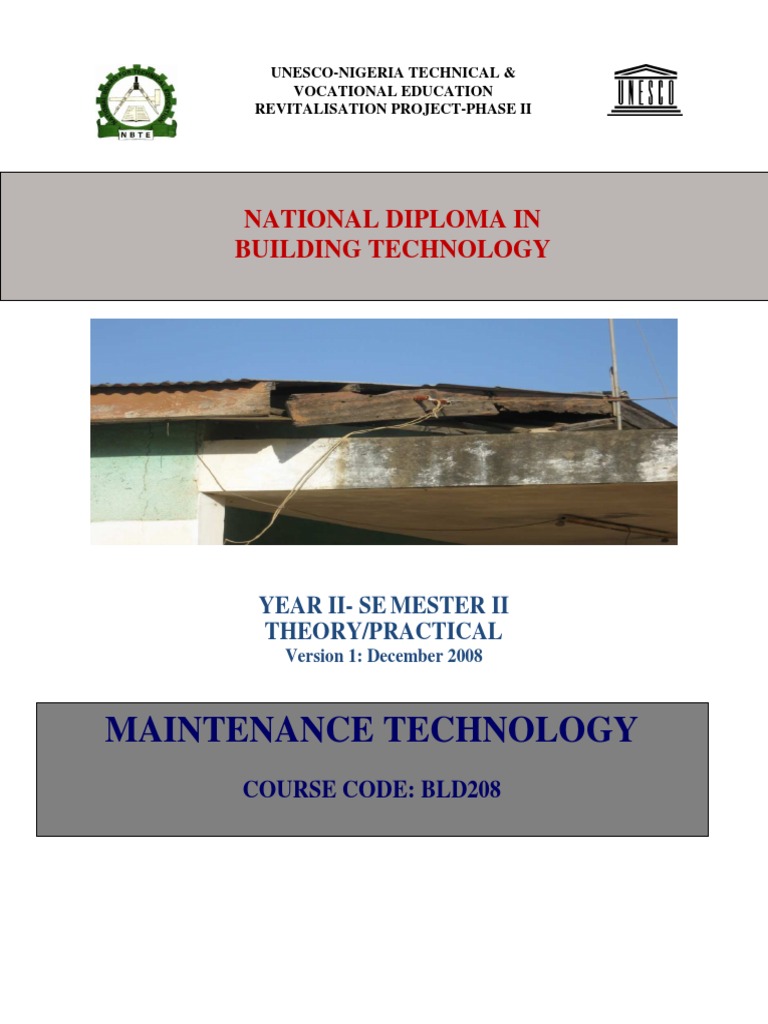 Building Maintenance Guide | PDF | Concrete | Soil