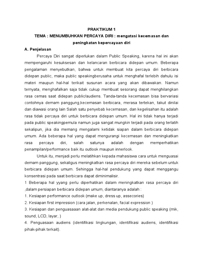 Modul Praktikum Retorika Pdf