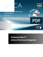 ACCA P5 - Advanced Performance Management Passcards 2013-1