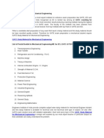 GATE Study Material For Mechanical Engineering