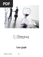 Timepaq User Manual