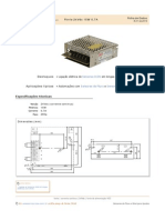 Fonte Icos 24Vdc 15W