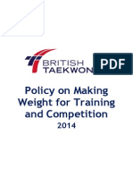Download British Taekwondo Making Weight Policy 2014  by British Taekwondo SN207709362 doc pdf