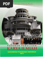 Download Pedoman Penulisan Karya Ilmiah _ UPI _ 2013 by PedomanPenulisan SN207709479 doc pdf